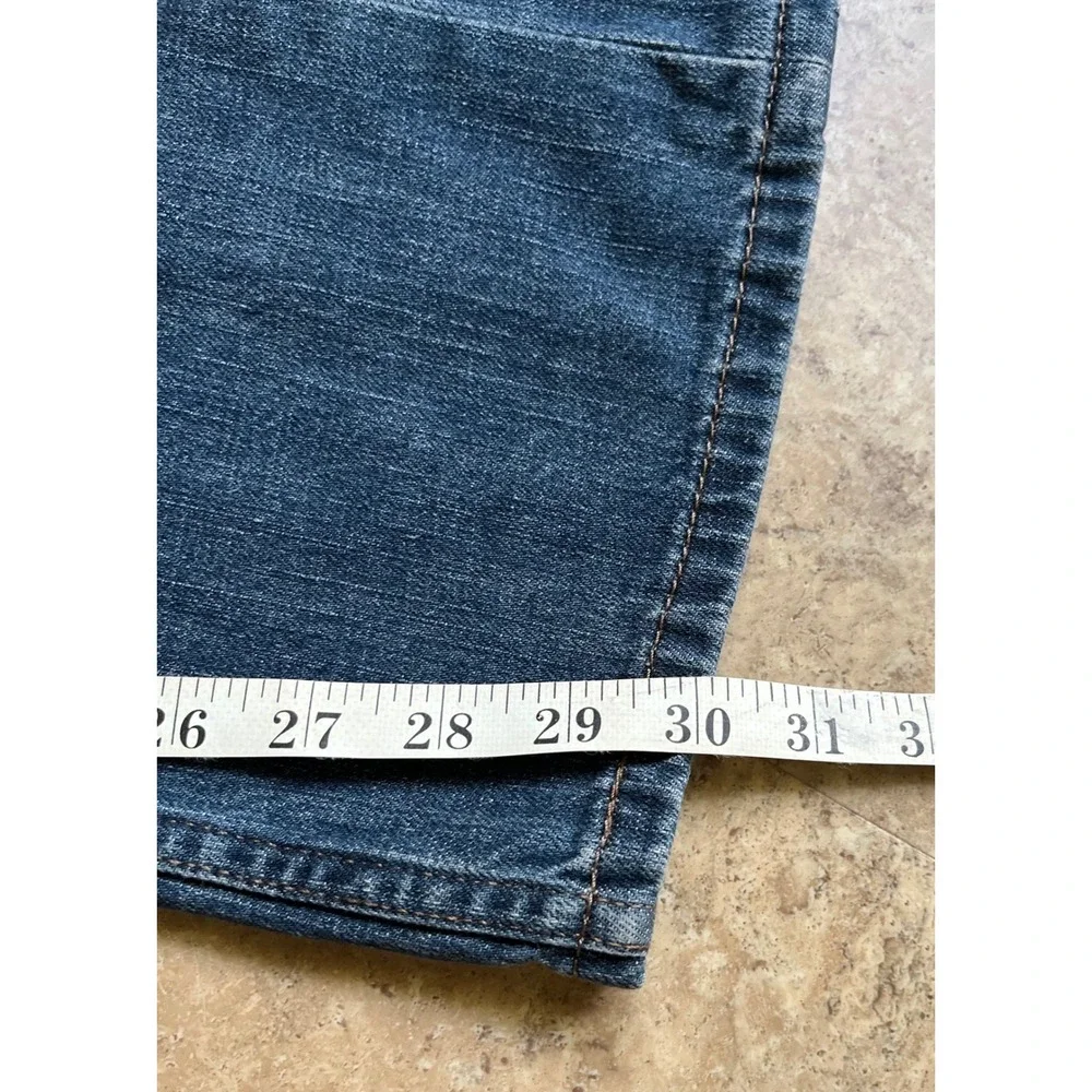 Levis 527 Slim Bootcut Jeans Mens 32x30 Blue Denim Low Rise Medium Wash 527-0491